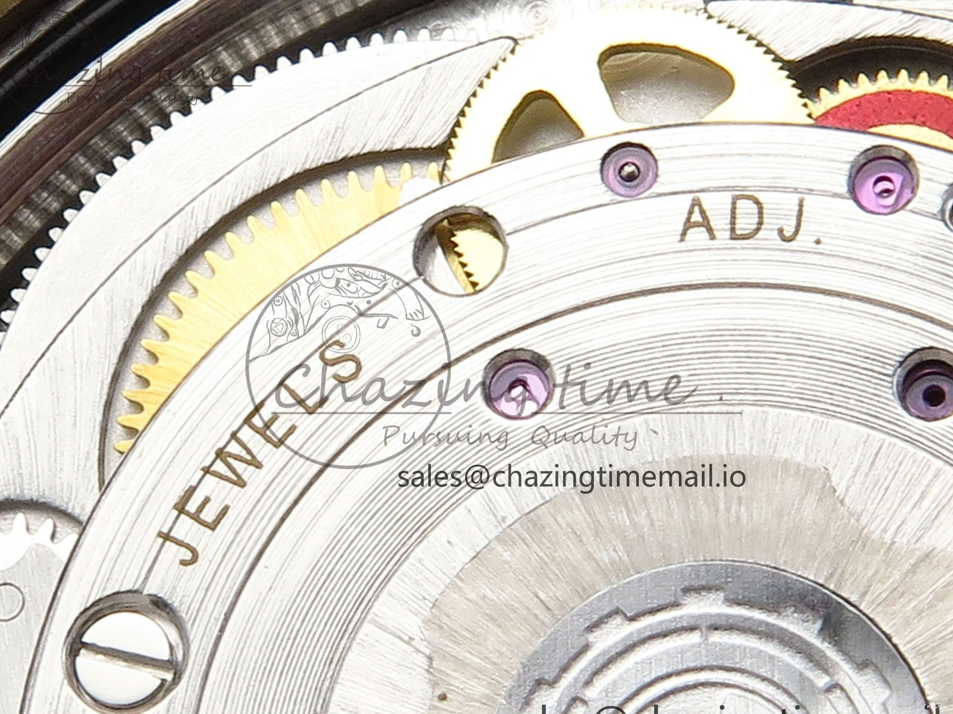 MiroTime 0418 SmartChoice DateJust 36 126233 EWEF Best Edition YG Stick Dial on SS YG Oyster Bracelet A 669